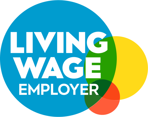Living Wage Foundation accredited employer logo - Magic Broom Cleaning