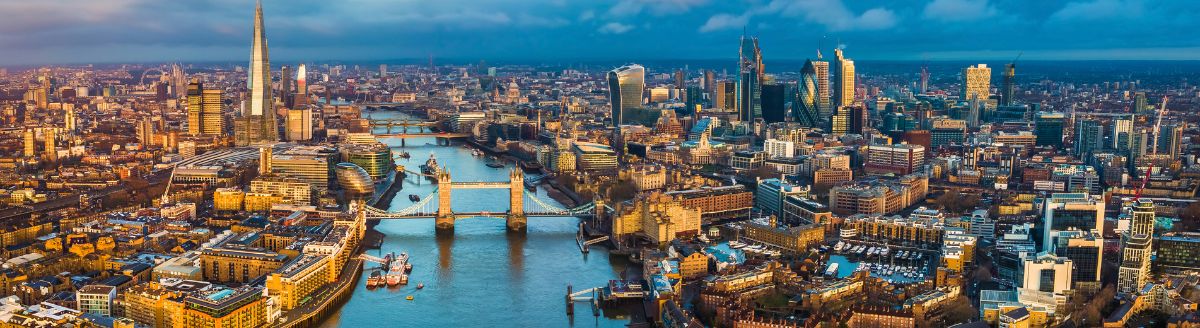 Map of the central London areas covered by Magic Broom office cleaning
